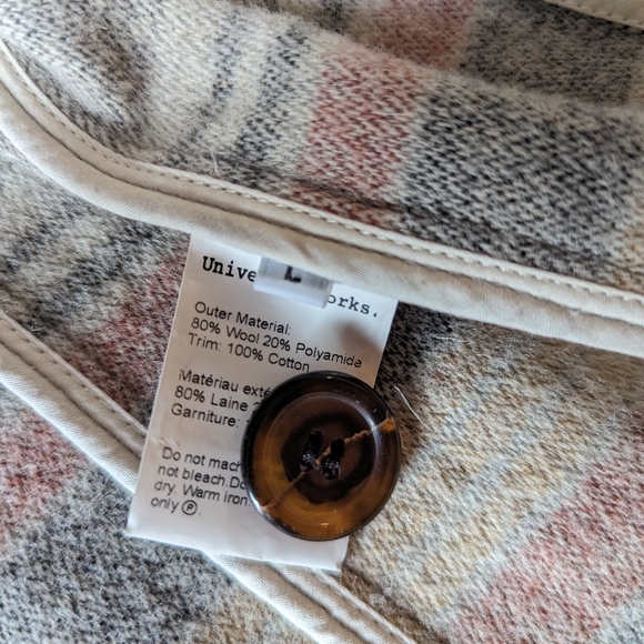 SOLD! Universal Works Wool Baker's Coat - Picture 2 of 7